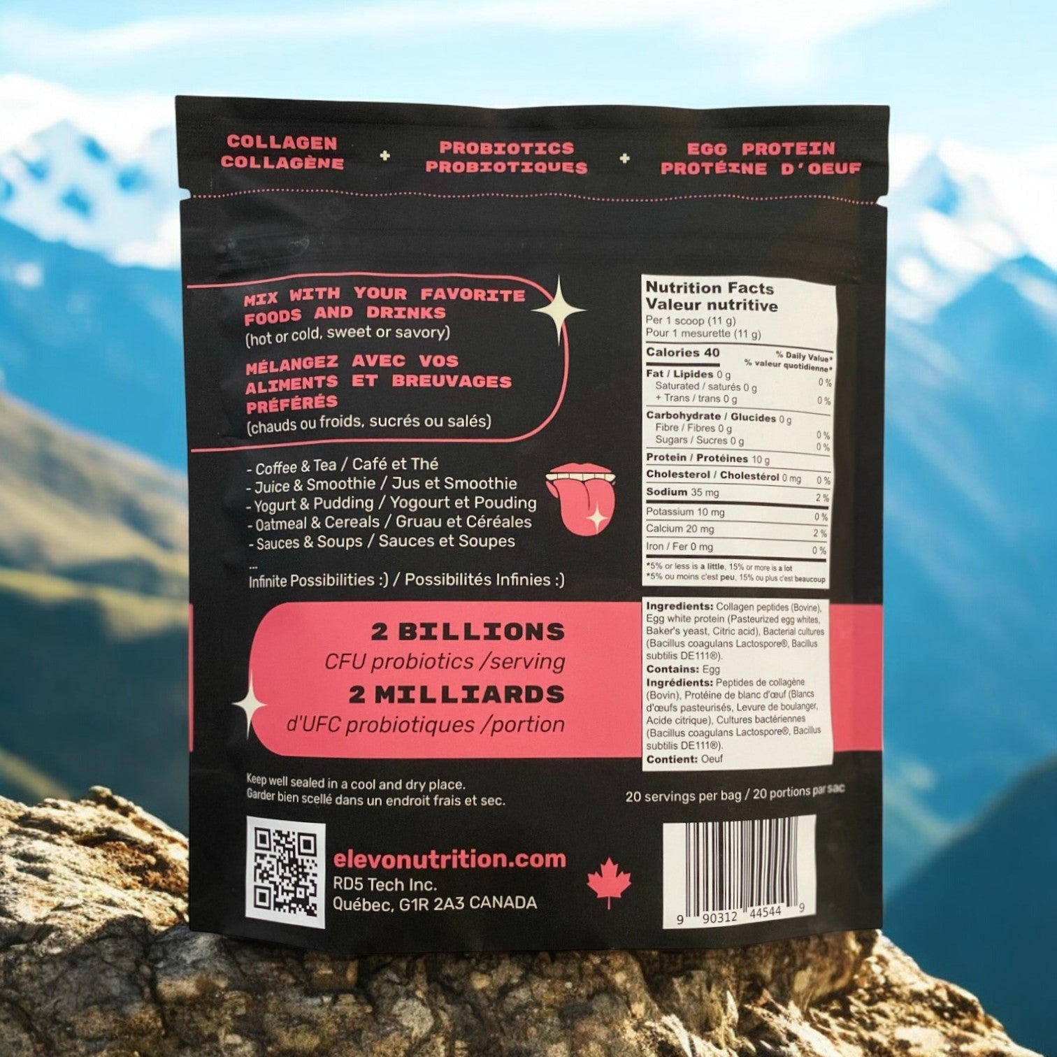 IMPERCEPTIBLE Protein Powder™ - ELEVO Nutrition